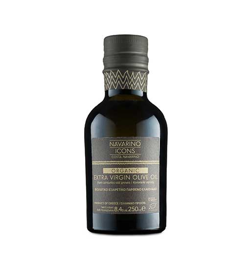 Navarino Icons Organic Extra Virgin Olive Oil, 250ml